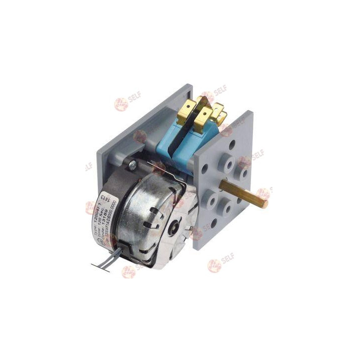 timer CDC 12004F engines 1 chambers 4 operation time 120s 230V 50/60Hz shaft ø 5x5mm - 416195 | Self Endüstriyel Spare Part