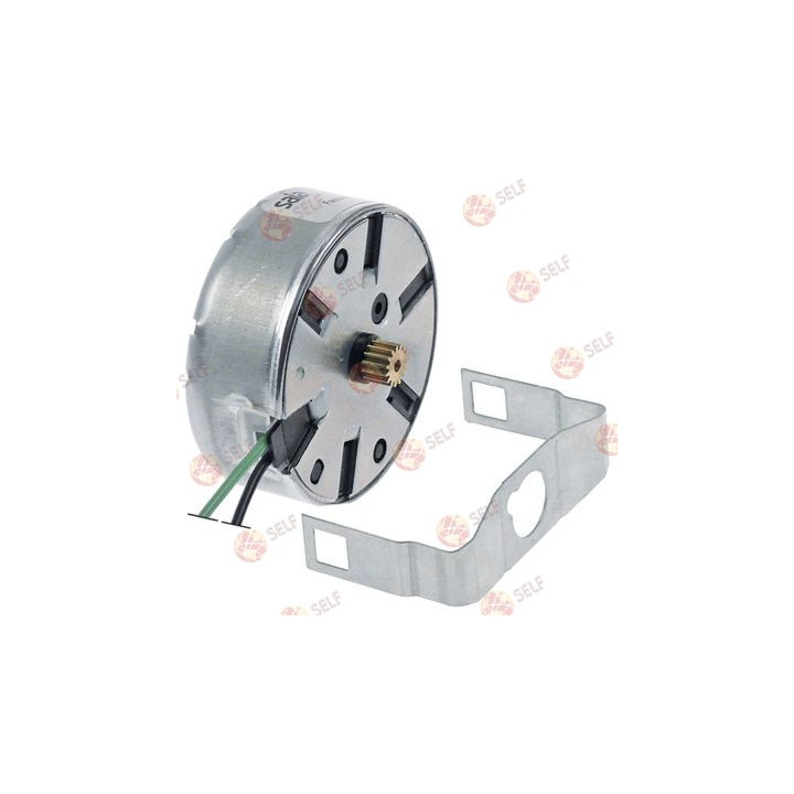 motor kit pinion ø 6,8mm teeth 15 24V voltage AC 50/60Hz turn direction clockwise motor ø 48mm - 416213 | Self Endüstriyel Spare