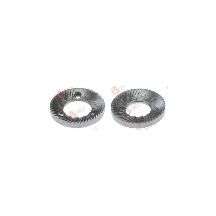 öğütme bıçakları çifti dönüş yönü sola D1 ø 65 mm iç çap ø 30/34 mm Y 8,8 mm diş aralığı 3 mm delik ø 6 mm - 1320007 | Self Endü