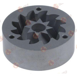 grinding burrs pair turn direction right D1 ø 63mm D2 ø 40mm H 23mm shaft ø 12mm with flute - 3800317 | Self Endüstriyel Spare P