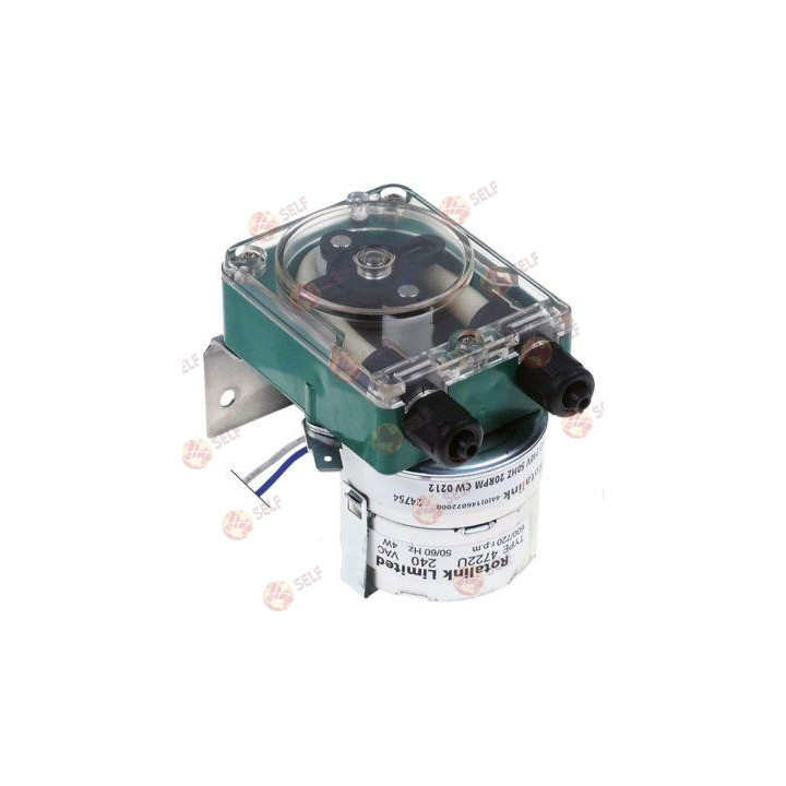 dozaj pompası GERMAC kontrolsüz 1,5 l/h 230 VAC deterjan hortumu ø 4x6 mm termoplastik - 1880003 | Self Endüstriyel Yedek Parça