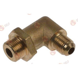 dirsek 1/4" - 3/8" iç çap 1 6 mm iç çap 2 8 mm uzunluk 25 mm pirinç - 1362093 | Self Endüstriyel Yedek Parça