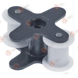 roller assembly for dosing pump hole ø 4.8x4mm - 2120002 | Self Endüstriyel Spare Part