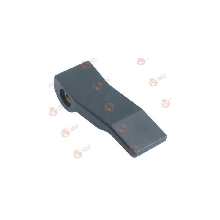lever handle plastic black shaft 6.5x6.5mm - 3800324 | Self Endüstriyel Spare Part