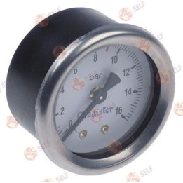 manometer ø 51,5mm pressure range 0-16bar MAGISTER thread 1/4" marking 9 pump - 417487 | Self Endüstriyel Spare Part