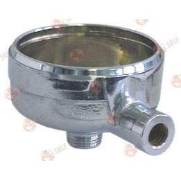 ASTORIA filter holder mounting ø 80mm outlet 3/8" ID ø 62mm handle M12x1.75 wedge hight 9,5mm - 5020249 | Self Endüstriyel Spare
