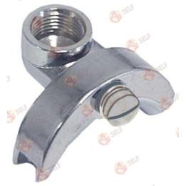 filtre tutucu musluk dişi 3/8" ayarlanabilir kavisli Y 34 mm çıkış mesafesi 45 mm fincanlar 2 - 1542477 | Self Endüstriyel Yedek