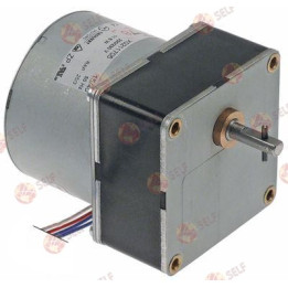 gear motor type mtr8cu 11,5W 230V 50Hz 30rpm shaft ø 6mm l 68mm w 68mm h 70mm - 416261 | Self Endüstriyel Spare Part