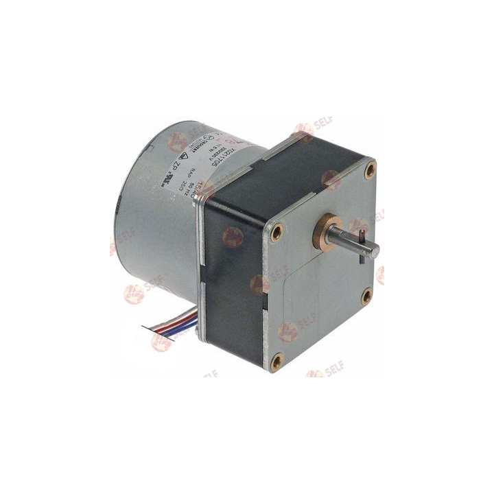 gear motor type mtr8cu 11,5W 230V 50Hz 30rpm shaft ø 6mm l 68mm w 68mm h 70mm - 416261 | Self Endüstriyel Spare Part