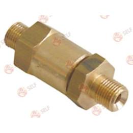 صمام عدم الرجوع T1: 1/8 بوصة ET T2: 1/8 بوصة ET L 29 مم - 2640371 | Self Endüstriyel