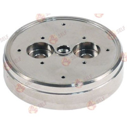 water diffuser dia 57.6mm bore diameter 1.5mm height 14mm 8 holes m5 stainless steel - 1720146 | Self Endüstriyel Spare Part
