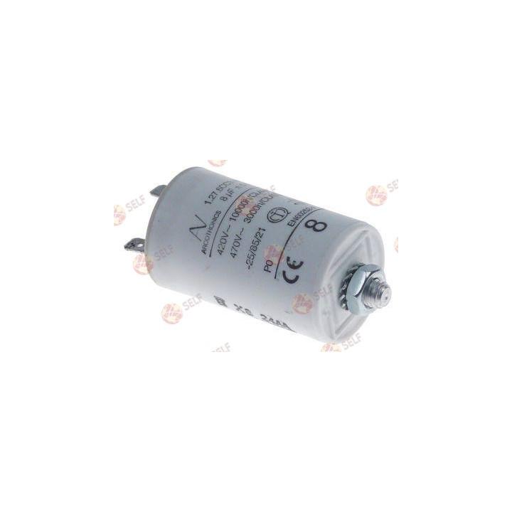 operating capacitor capacity 8µF 420V tolerance 5% 50/60Hz - 3200072 | Self Endüstriyel Spare Part