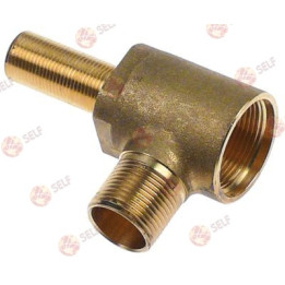 musluk gövdesi t1: m13x1 t2: m18x1,25 t3: m24x1,25 eğimli l 34,7 mm - 1545030 | Self Endüstriyel Yedek Parça