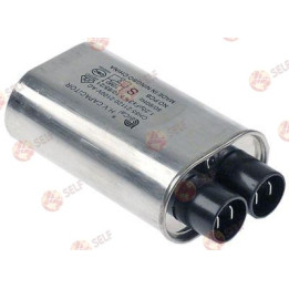 Mikrodalga için HV kondansatör 1,2µF tip CH85-21120 2100V 50/60Hz çift bağlantılı erkek faston 6,3 mm - 3200111 | Self Endüstriy