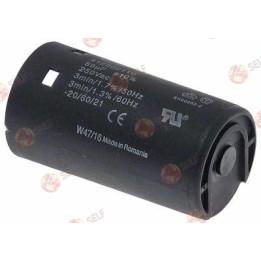 operating capacitor capacity 59µF 250V  50/60Hz ambient temperature max. -20 up to +60°C ø 36,5mm - 3200129 | Self Endüstriyel S