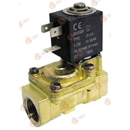 solenoid valf 2 yollu 230 VAC bağlantı 1" uzunluk 105 mm DN 24 mm kaydırmalı yuva kompakt - 4540081 | Self Endüstriyel Yedek Par