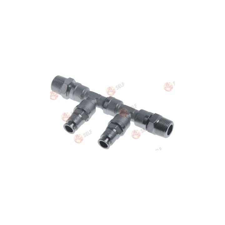 connection head type byp with bypass blend 10% connection 3/8" for b52/b58 l 122mm h 52mm - 1720149 | Self Endüstriyel Spare Par