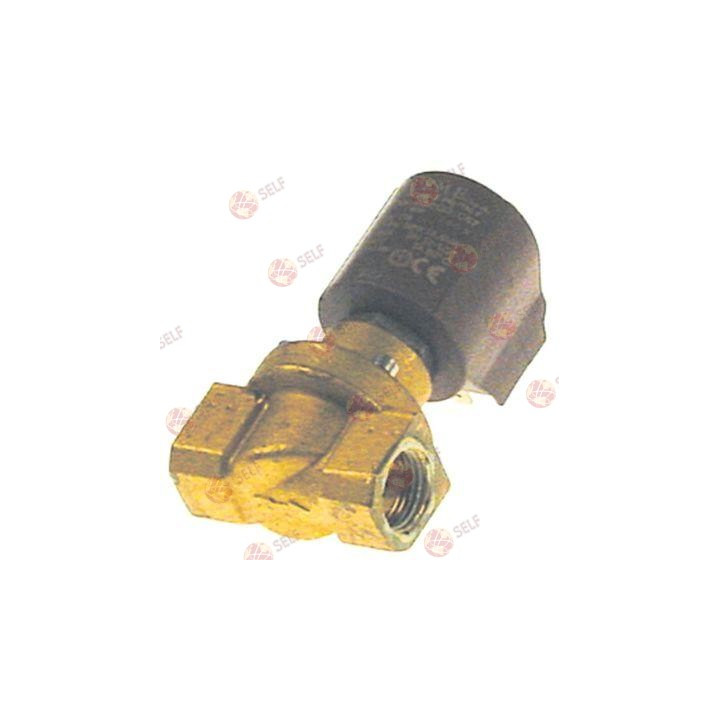 2 yollu solenoid valf 230 VAC giriş 1/2" IT çıkış 1/2" IT L 61 mm pirinç - 4545024 | Self Endüstriyel Yedek Parça