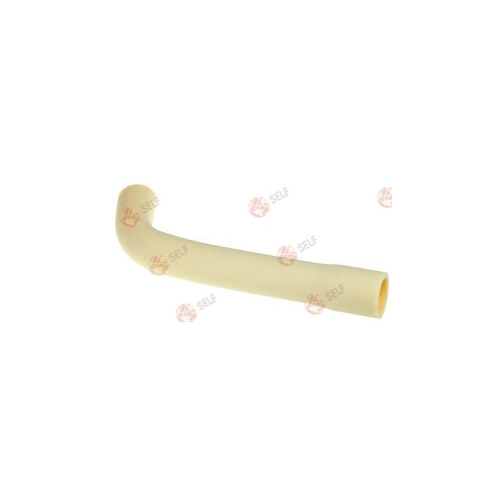 şekillendirilmiş hortum iç çap ø 19/22 mm dış çap ø 25/28 mm uzunluk 225 mm kombi buharlı fırın için L şekilli kalınlık 3,5 mm -
