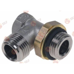 köşe parçası T1: 1/2" T2: 1/2" iç çap 1 12,3 mm iç çap 2 12,6 mm L 50 mm kazan için - 1362308 | Self Endüstriyel Yedek Parça