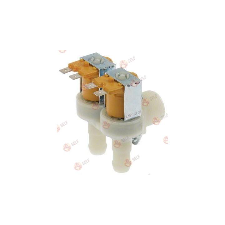 çift açılı solenoid valf 24 V AC/DC giriş 3/4" çıkış 14,5 mm Invensys plastik - 4541059 | Self Endüstriyel Yedek Parça