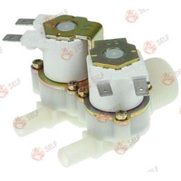 çift düz solenoid valf 230V AC voltaj giriş 3/4" çıkış 10mm DN10 maks. sıcaklık 90°C - 4540591 | Self Endüstriyel Yedek Parça