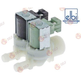 solenoid valf çift düz 230 VAC giriş 3/4" çıkış 11,5 mm DN10 - 4540629 | Self Endüstriyel Yedek Parça