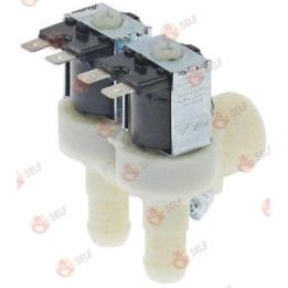 solenoid valf çift açılı 230VAC giriş 3/4" çıkış 13,5 DN10 t.max. 90°C ROBERTSHAW plastik - 4541064 | Self Endüstriyel Yedek Par