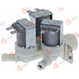 solenoid valf üçlü düz 12V giriş 3/4" çıkış ø10,5 mm maks. sıcaklık 90°C ELBI 369 plastik - 4541065 | Self Endüstriyel Yedek Par