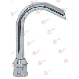inlet tap connection 3/4" ET tube ø 18mm spout projection 110mm overall height 165mm - 4640022 | Self Endüstriyel Spare Part