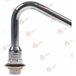 inlet tap, connection 3/4" et tube ø 18mm spout projection 110mm overall height 210mm - 4640023 | Self Endüstriyel Spare Part