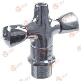 3/4" monoblock head, chrome-plated - 2400118 | Self Endüstriyel Spare Part