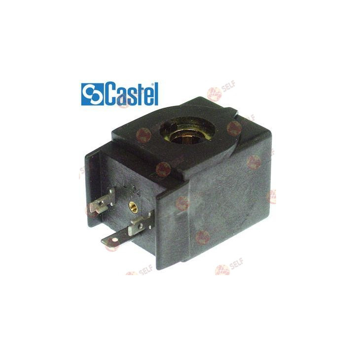 solenoid Castell 24 V AC 8 VA 50/60 Hz yuva çapı 11,5 mm bağlantı DIN 43650A tip HM2 - 4540691 | Self Endüstriyel Yedek Parça