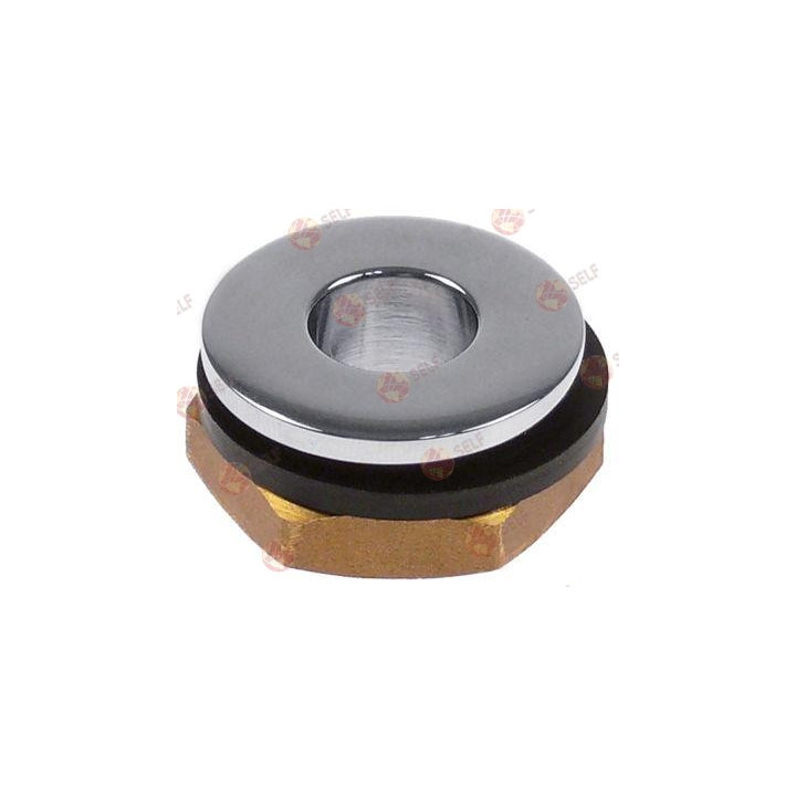 tahliye bağlantı parçası, dişli 1/2" paslanmaz çelik, yükseklik 15 mm, dış çap 28 mm - 1542745 | Self Endüstriyel Yedek Parça