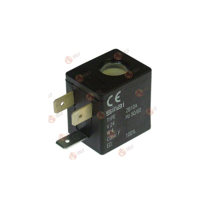 solenoid bobini 24 VAC 4VA SIRAI bobin tipi ZB10A yuva çapı 10 mm - 4540722 | Self Endüstriyel Yedek Parça