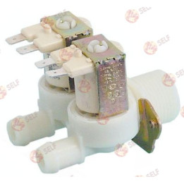 çift düz solenoid valf, 230 V, giriş 3/4", çıkış 14 mm, DN10, EATON (INVENSYS) - 4540850 | Self Endüstriyel Yedek Parça