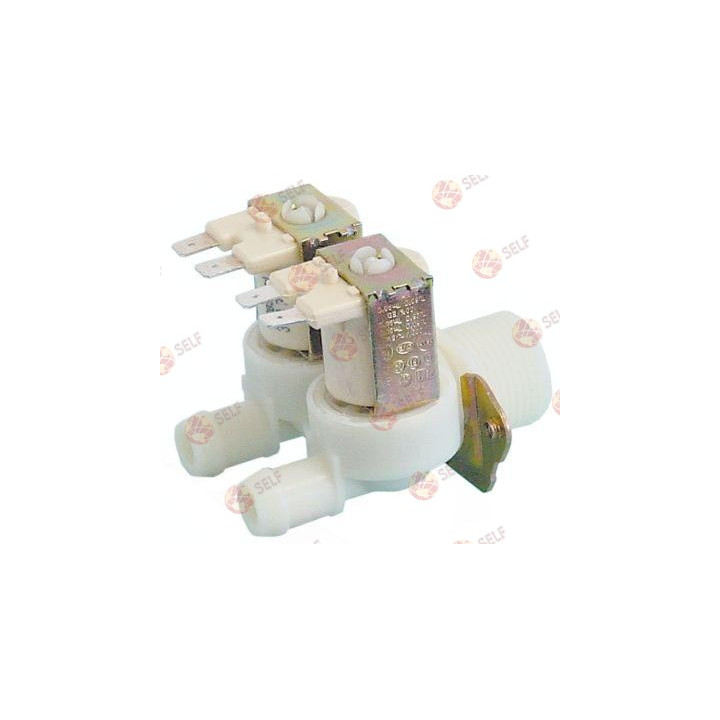 çift düz solenoid valf, 230 V, giriş 3/4", çıkış 14 mm, DN10, EATON (INVENSYS) - 4540850 | Self Endüstriyel Yedek Parça