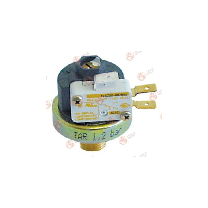 basınç kontrolü ø 38 mm basınç aralığı 1-2,5 bar basınç bağlantısı dikey, 1,2 bar'da önceden ayarlanmış 16 A - 1080158 | Self En