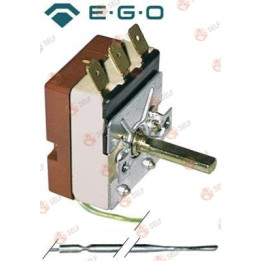 termostat t.maks. 110°C sıcaklık aralığı 30-110°C 1 kutuplu 1CO 16A prob ø 3,1 mm prob uzunluğu 197 mm - 4920663 | Self Endüstri