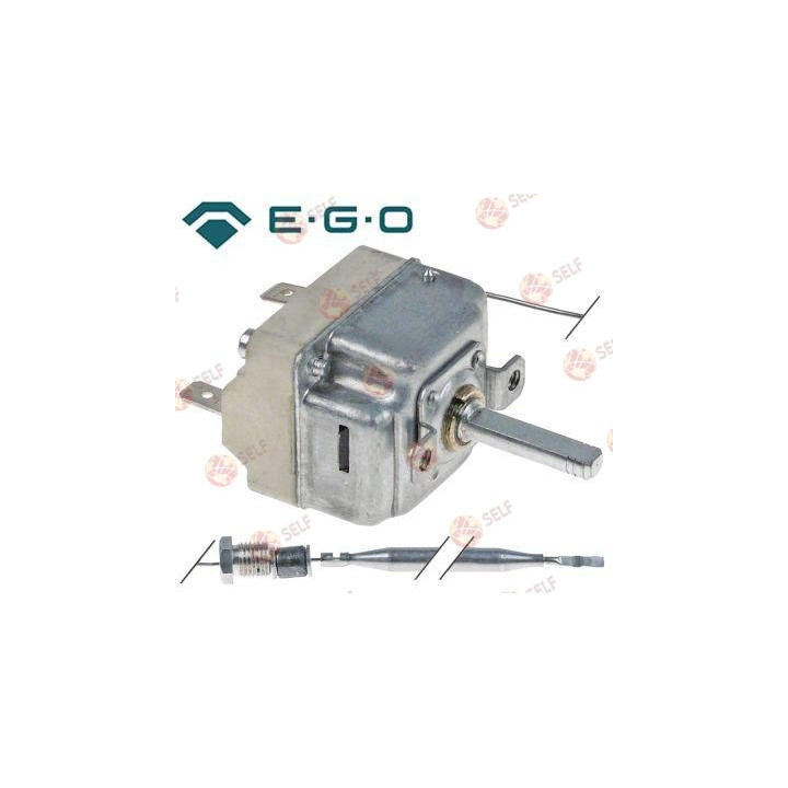 termostat t.maks. 190°C sıcaklık aralığı 48-190°C 1 kutuplu 1NO 16A prob ø 6 mm prob L 107 mm - 4920881 | Self Endüstriyel Yedek