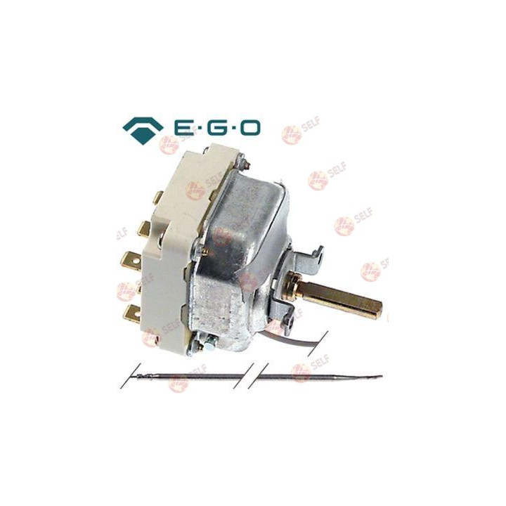termostat t.maks. 250°C sıcaklık aralığı 48-250°C 3 kutuplu 3NO 16A prob ø 3,1 mm prob uzunluğu 226 mm - 4920965 | Self Endüstri