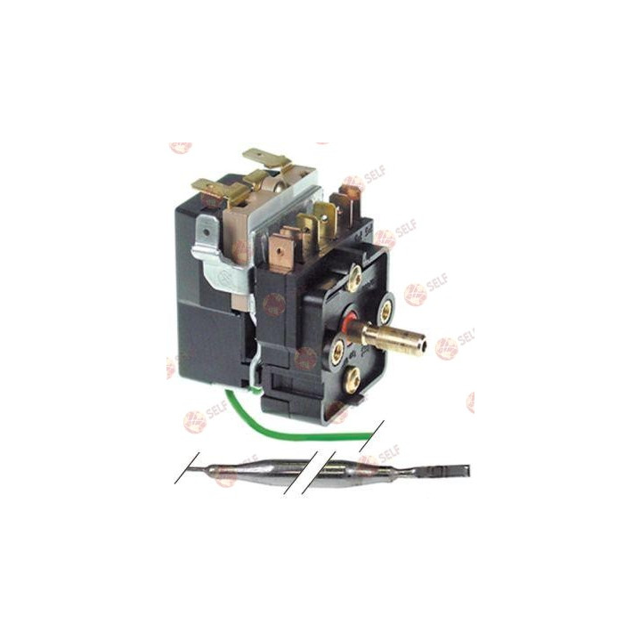 1 fazlı kontrol termostatı 30-110 °C 6x140 mm kapiler uzunluğu 1650 mm - 4920984 | Self Endüstriyel Yedek Parça