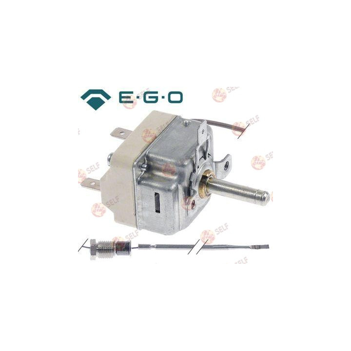 termostat t.maks. 262°C sıcaklık aralığı 50-255°C 1 kutuplu 1NO 16A prob ø 3 mm prob uzunluğu 230 mm - 4921079 | Self Endüstriye