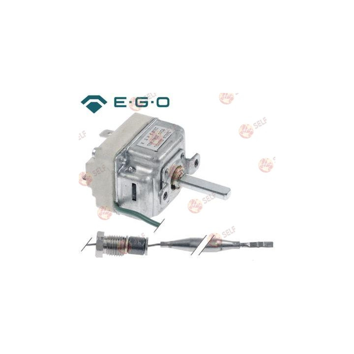 termostat maks. sıcaklık 110°C sıcaklık aralığı 0-110°C 1 kutuplu 1NO 16A prob çapı 6 mm prob uzunluğu 140 mm - 4921090 | Self E