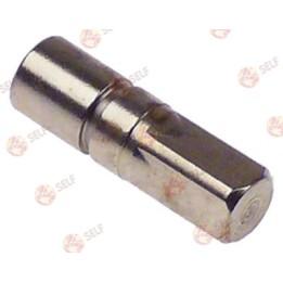 عمود، الطول 48 مم، مسنن مربع M8x1,25، WS 12 لعصارات الحمضيات - 3800389 | Self Endüstriyel