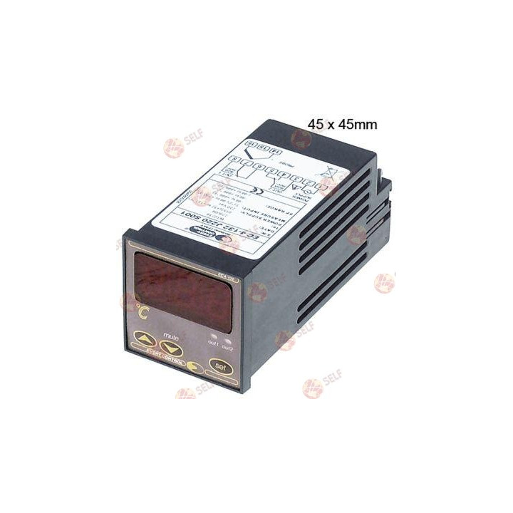 EVERY CONTROL EC4-132-J220 elektronik kontrol ünitesi, montaj boyutları 45x45 mm, gömme derinliği 104 mm - 9300094 | Self Endüst