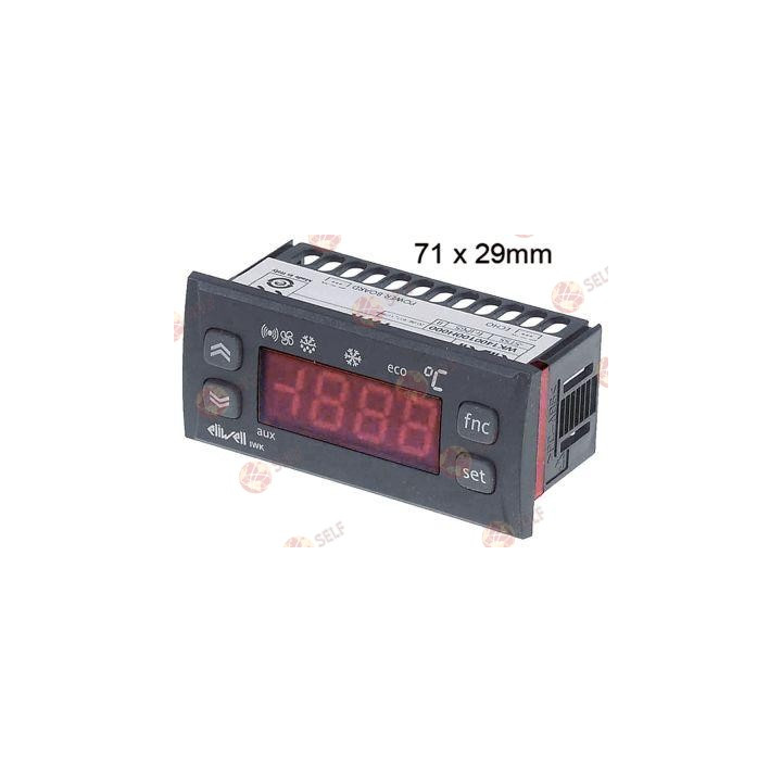 elektronik kontrol cihazı Eliwell tipi iwk model wk1400100h000 montaj ölçüleri 71x29 mm - 9300121 | Self Endüstriyel Yedek Parça