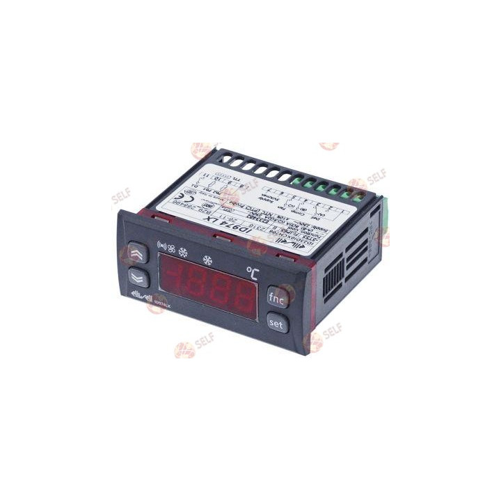 ELIWELL ID974LX tipi elektronik kontrolör, montaj boyutları 71x29 mm, 230 V, PTC/NTC - 9300191 | Self Endüstriyel Yedek Parça