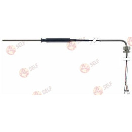 Çekirdek sıcaklık probu çok noktalı prob kablosu PTFE prob -40 ila +250°C prob ø4x100 mm - 2960088 | Self Endüstriyel Yedek Parç