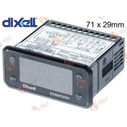 elektronik kontrol cihazı Dixell / Copeland xr06cx-5r0c1 programlama Frenox l montaj ölçüleri 71x29 mm - 9300261 | Self Endüstri